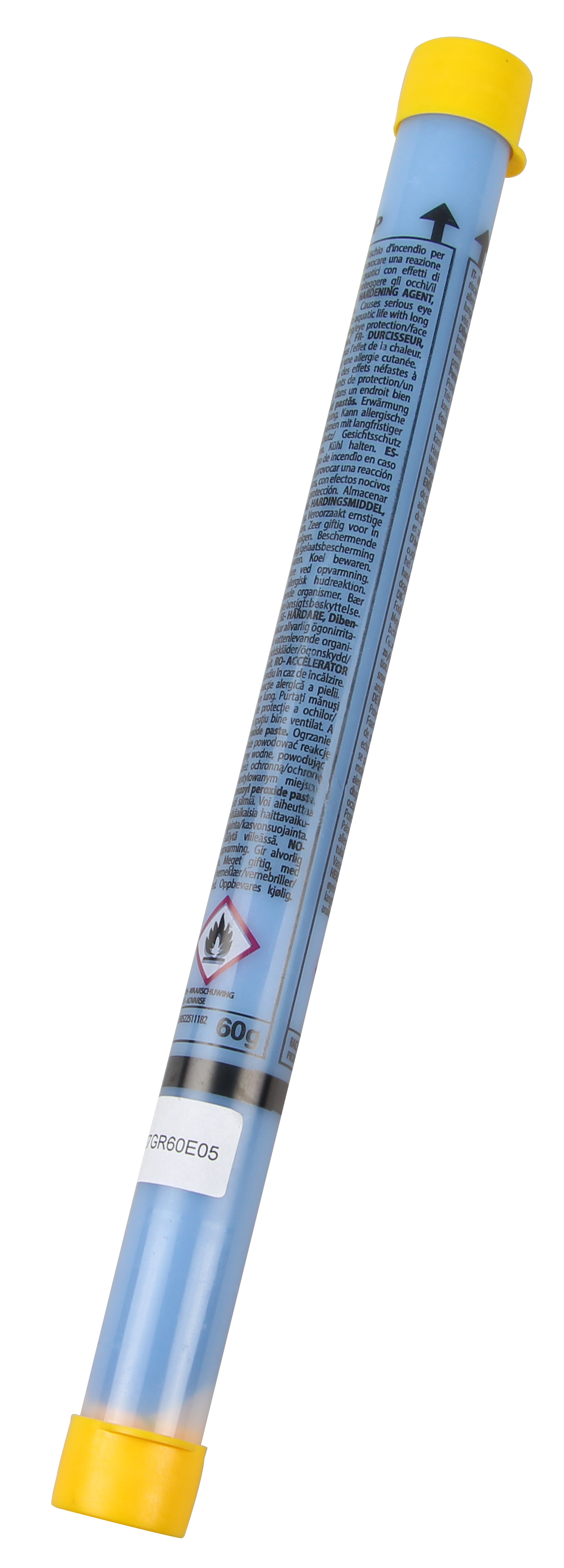 Härter PK blau 60 g, PE-Härterpaste Kartusche Standardausführung "Sommer-Härter"