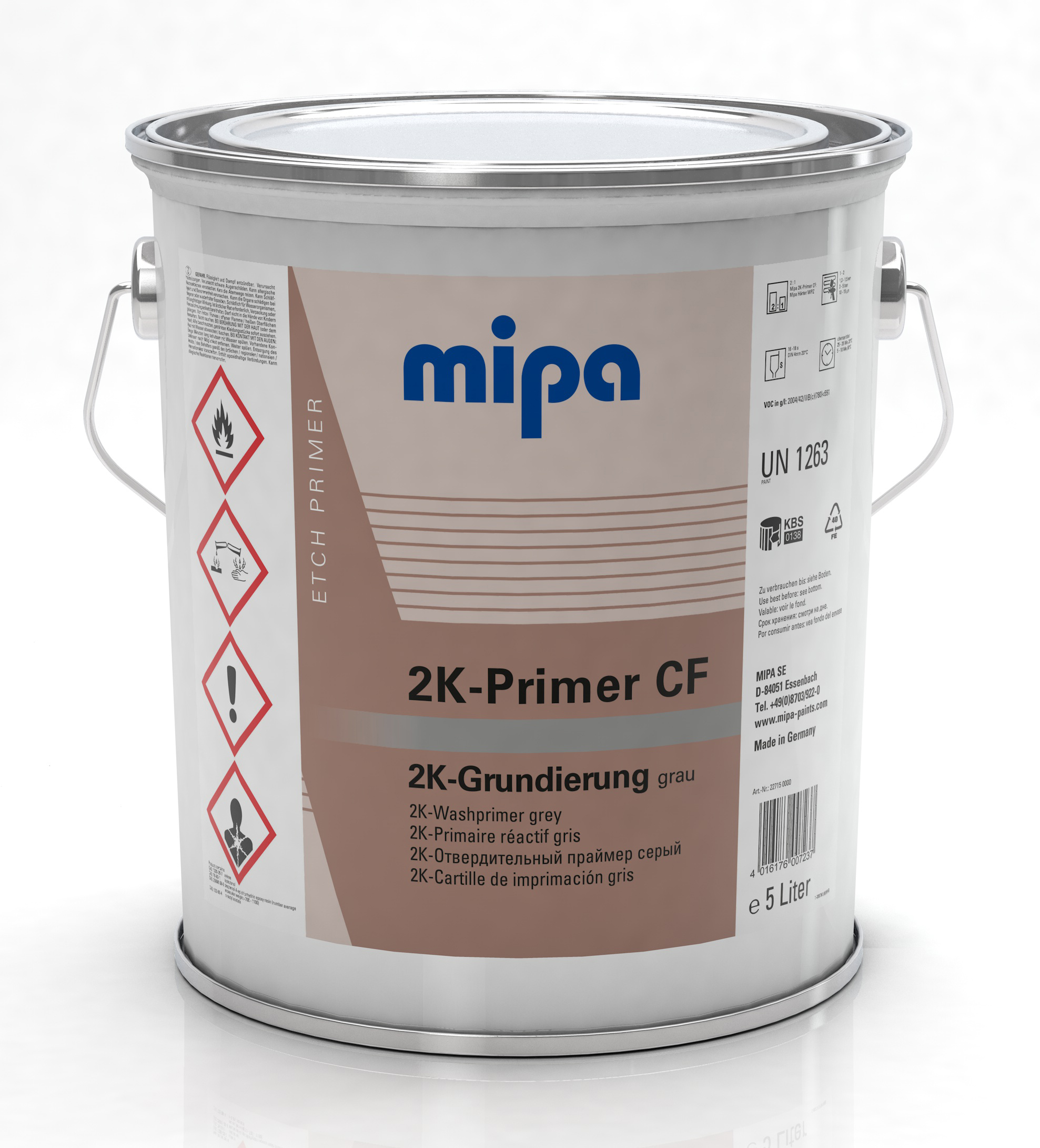 Mipa 2K-Primer CF grau - 5 Liter