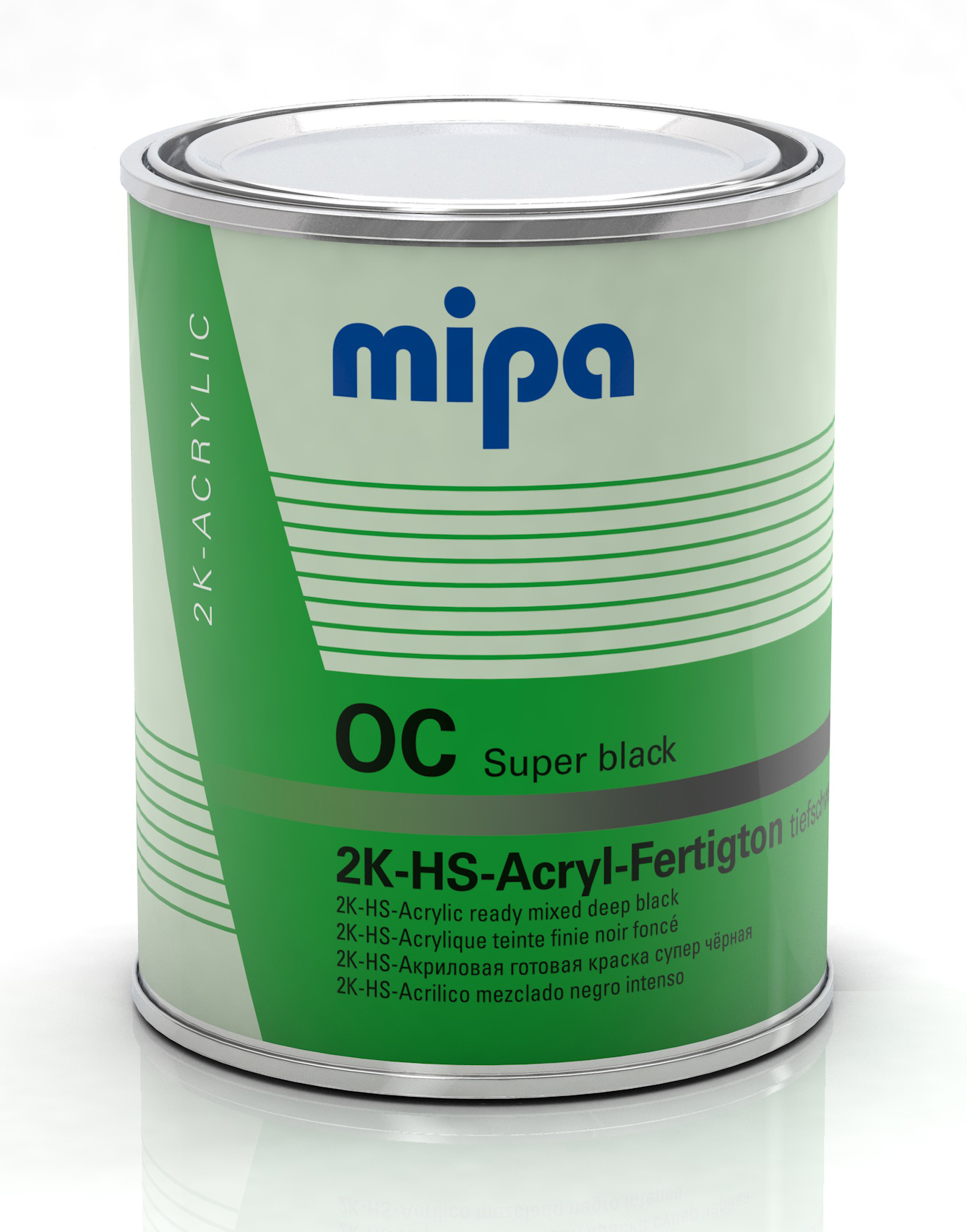 Mipa OC-Fertigton RM - 1 Liter, Standardton Super Black