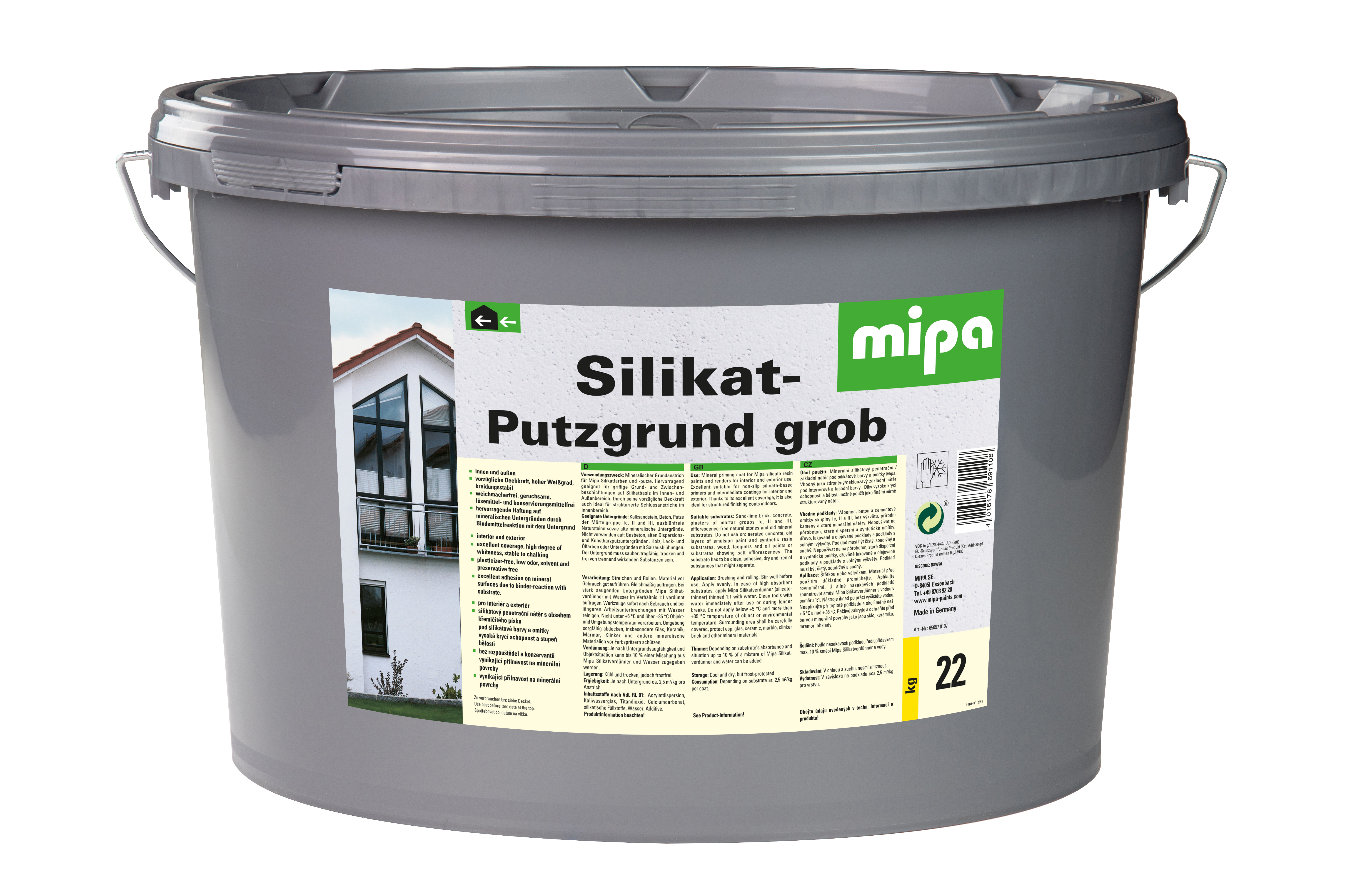 Mipa Silikat-Putzgrund grob