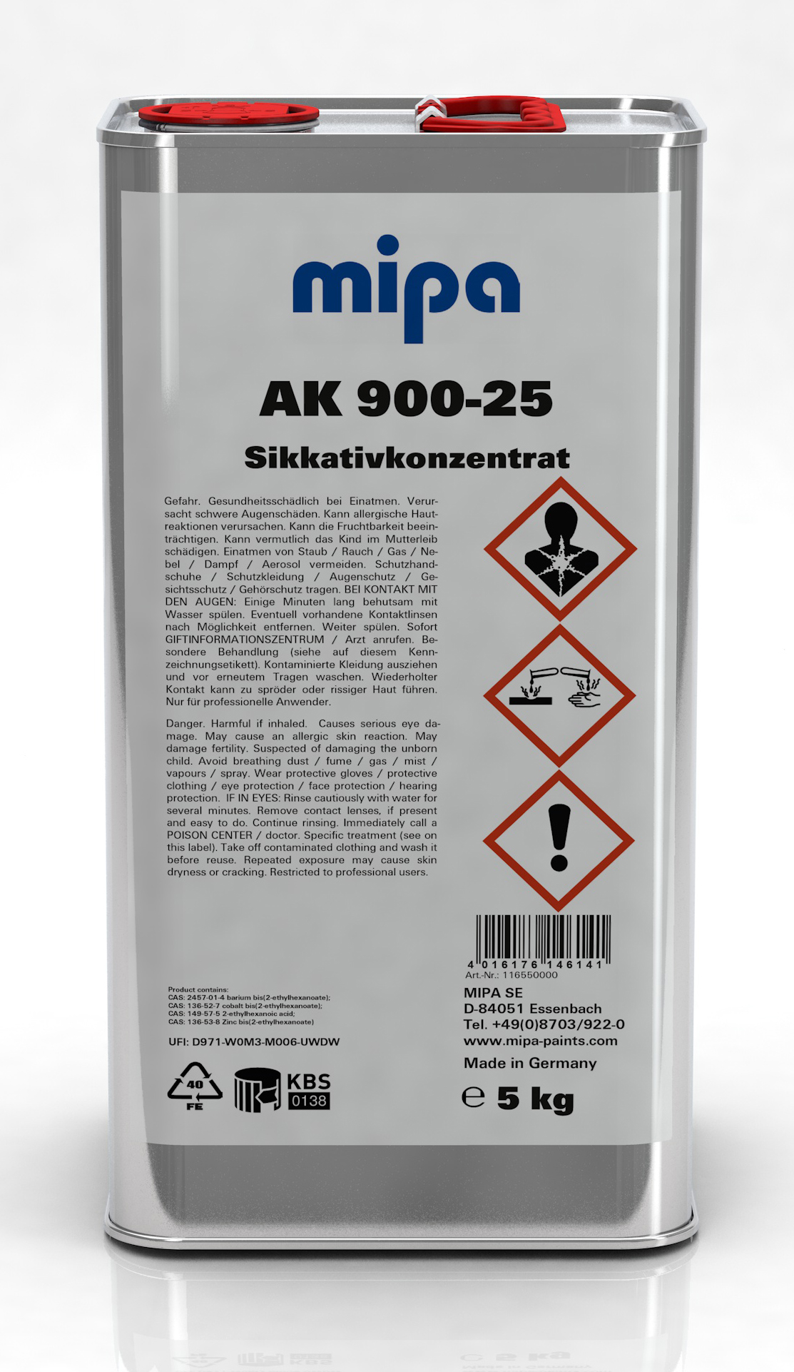 Mipa AK 900-25 - 5 kg, Sikkativkonzentrat