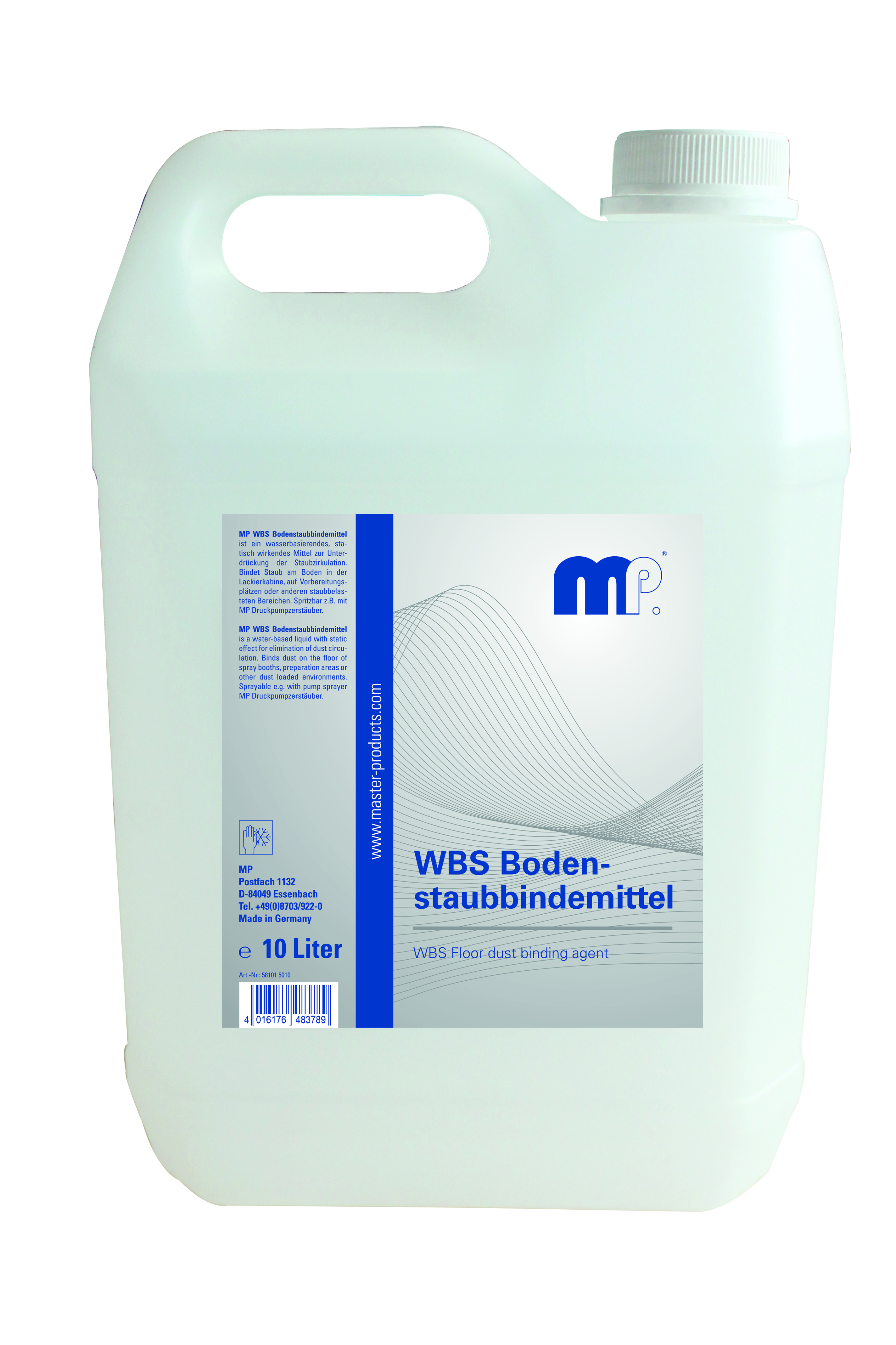 MP WBS Bodenstaubbindemittel, 10 Liter