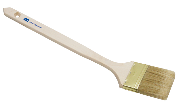MP Fassadenpinsel Profi Gr. 3", helle China-Borste, Nickelblechzwinge, Holzstiel
