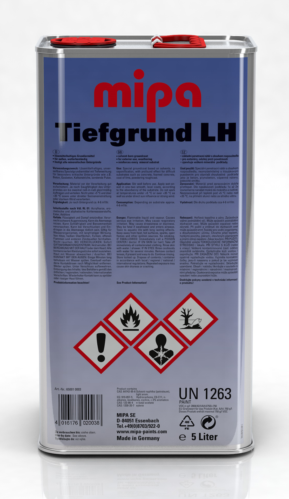Mipa Tiefgrund LH - 5 Liter