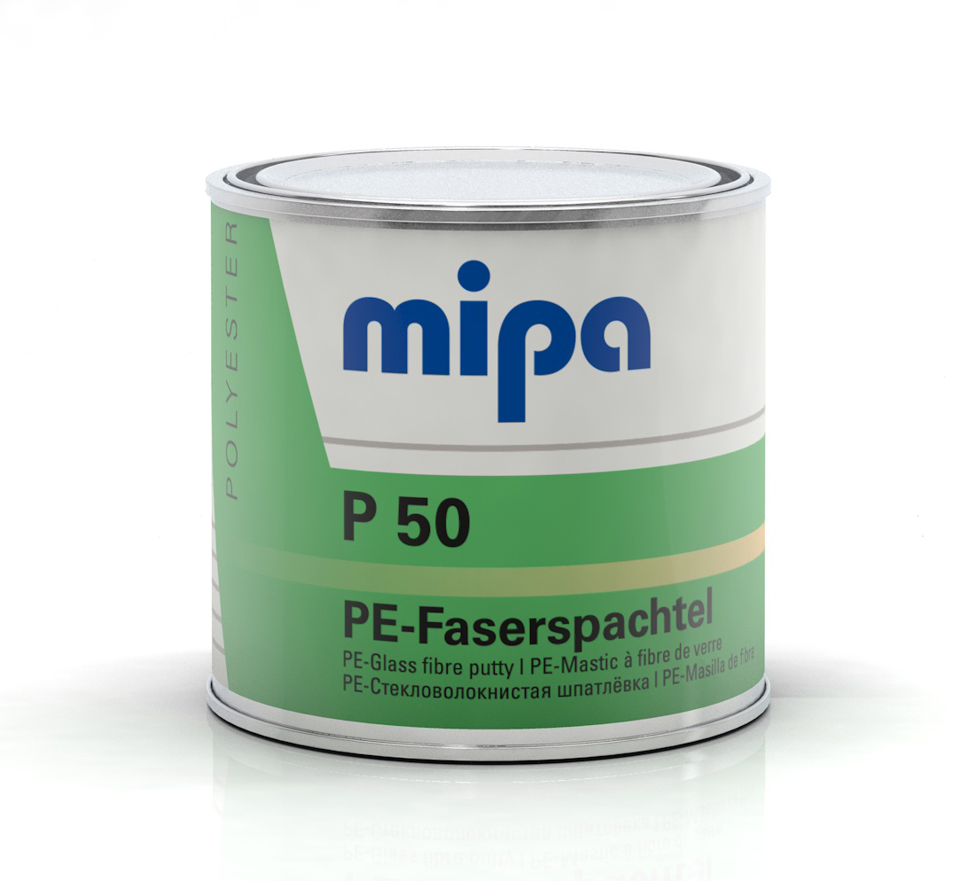 Mipa P 50 inkl. Härter 200 g, PE-Auto-Faserspachtel