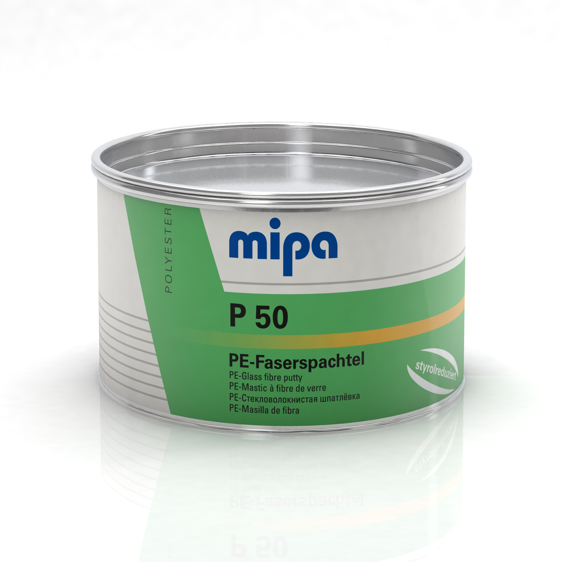 Mipa P 50 styrolreduziert, PE-Faserspachtel inkl. Härter