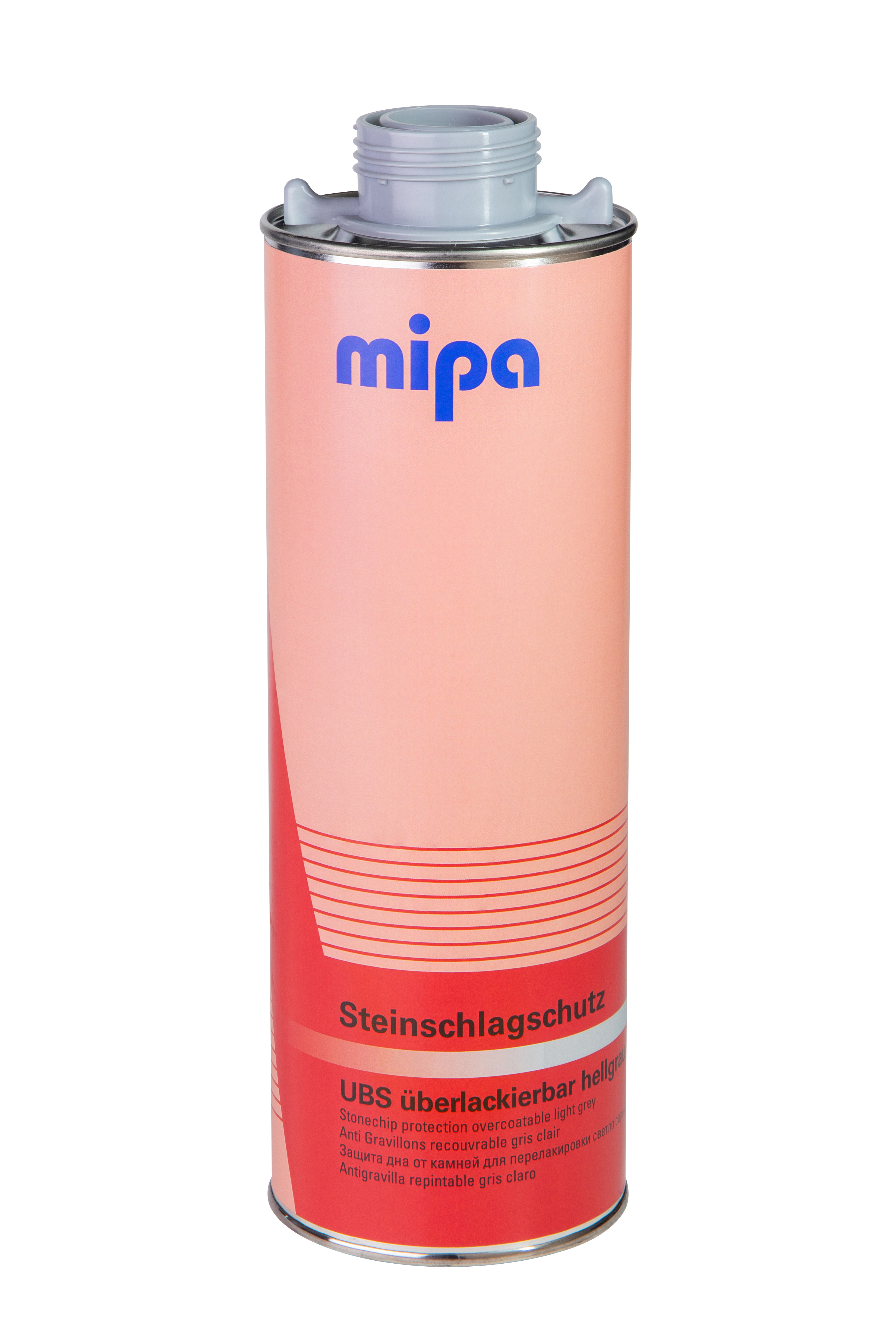 Mipa Steinschlagschutz schwarz, überlackierbar Spritzware 1 Liter