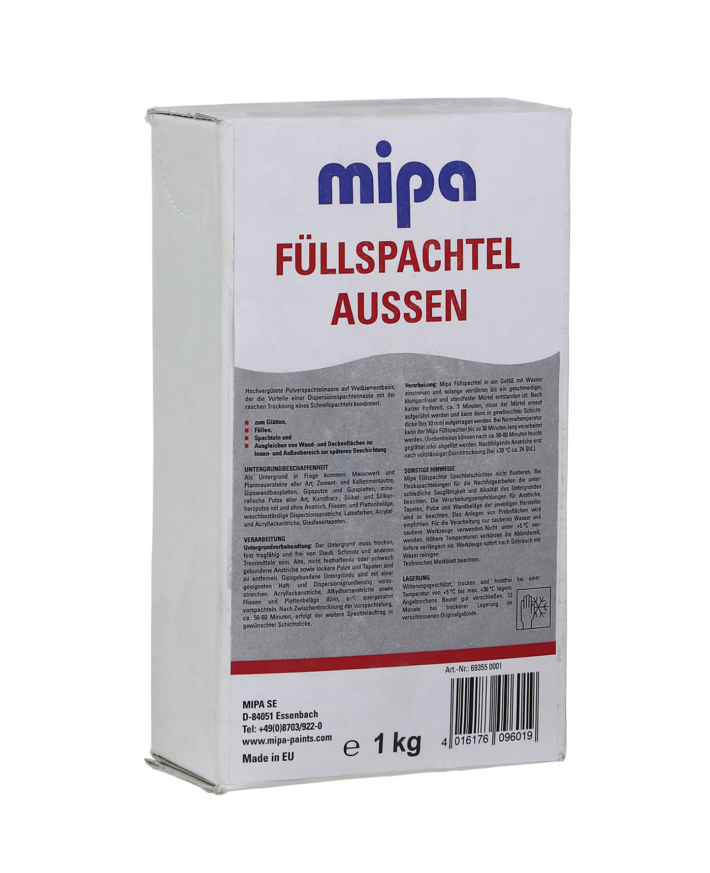 Mipa Füllspachtel außen - 1 kg