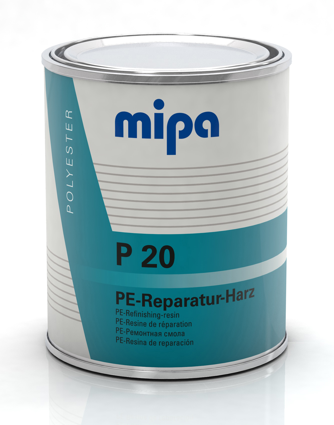 Mipa P 20 inkl. Härter - 1 kg, PE-Reparaturharz