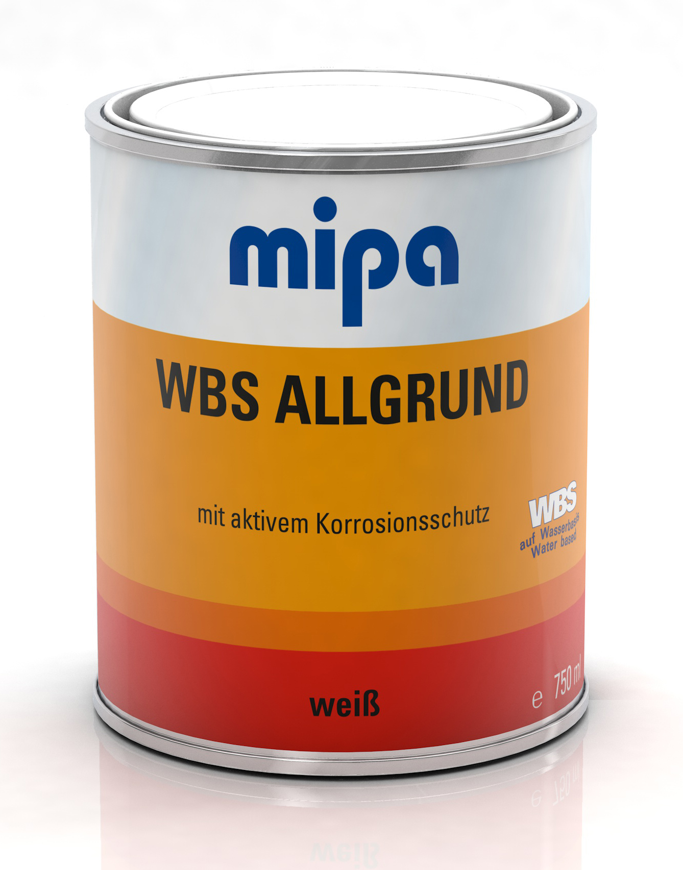 Mipa WBS Allgrund weiß 750 ml, ca. RAL 9010