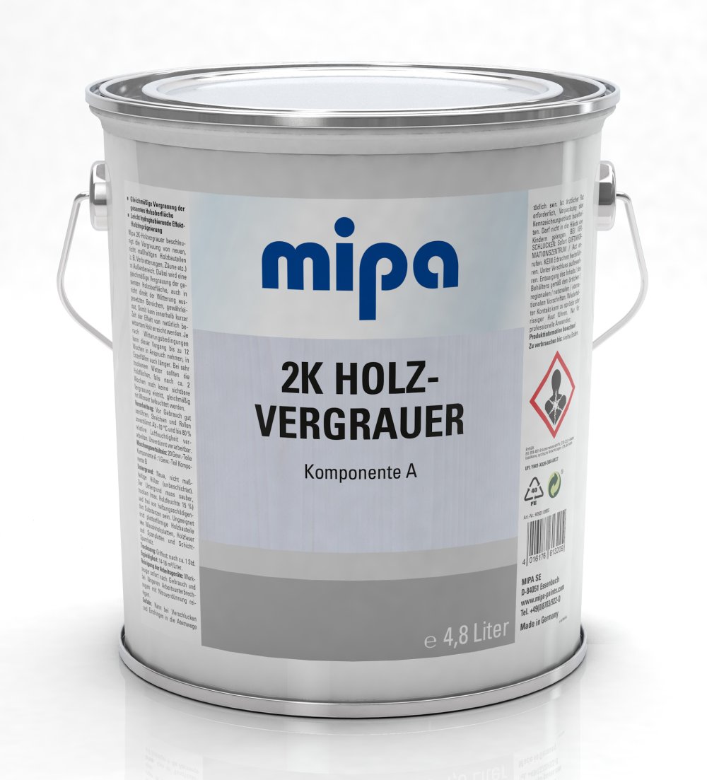 Mipa 2K Holzvergrauer SET inkl. Härter