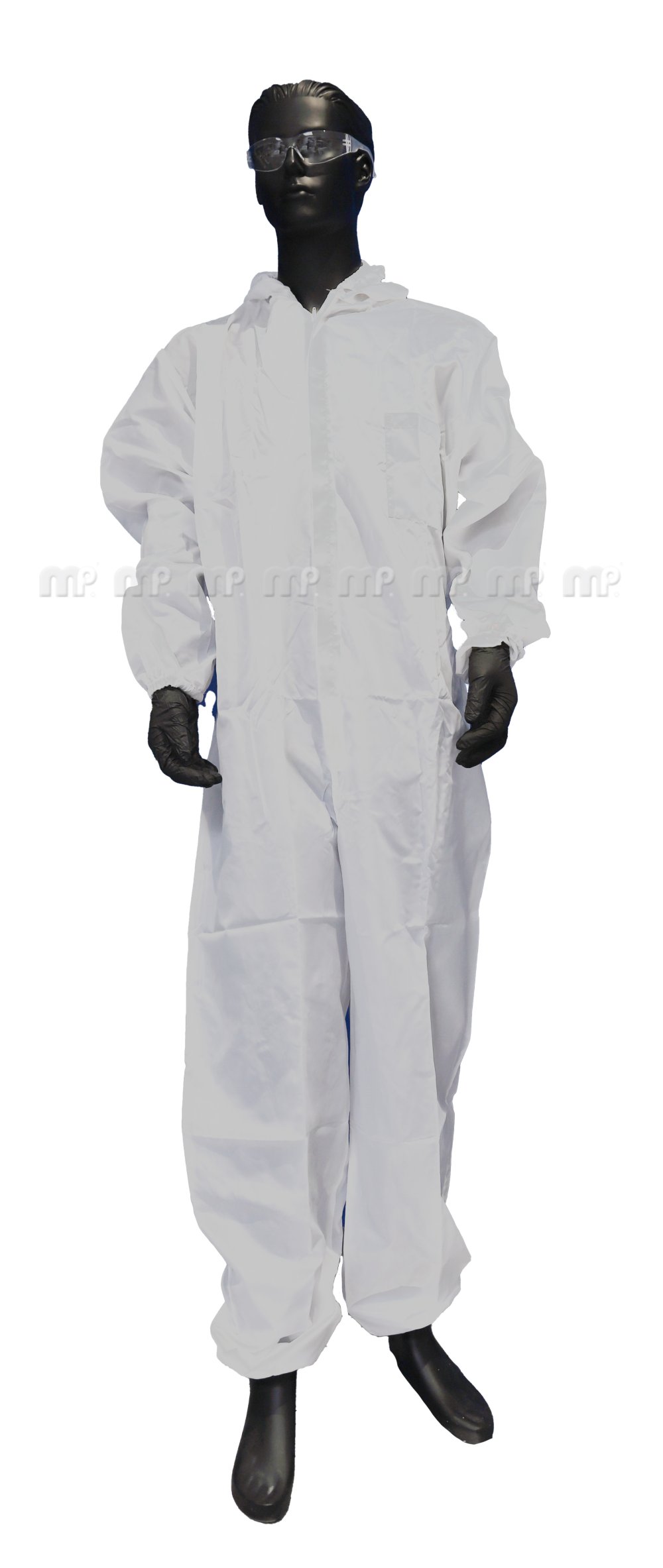 MP Lackieroverall Polyester, weiß Gr. XL