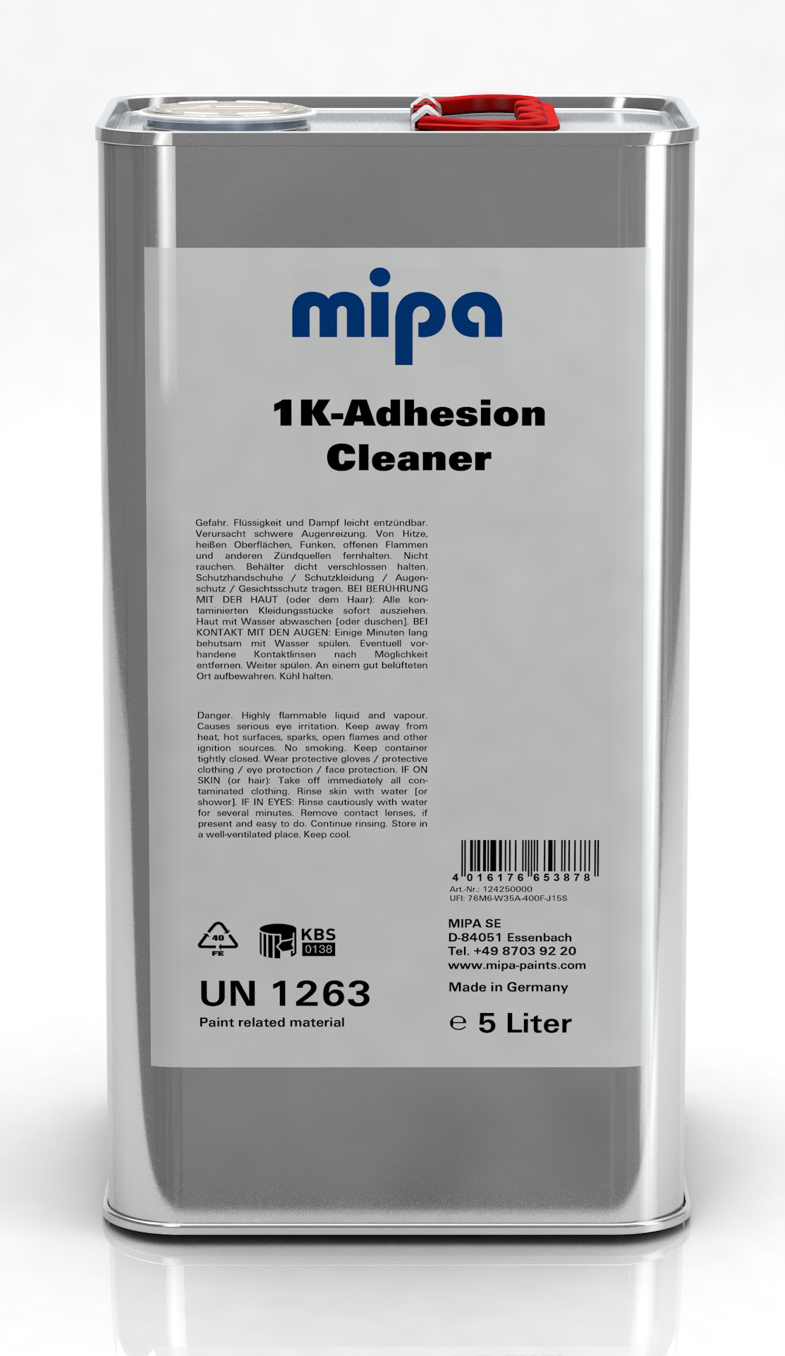 Mipa 1K-Adhesion Cleaner - 5 Liter