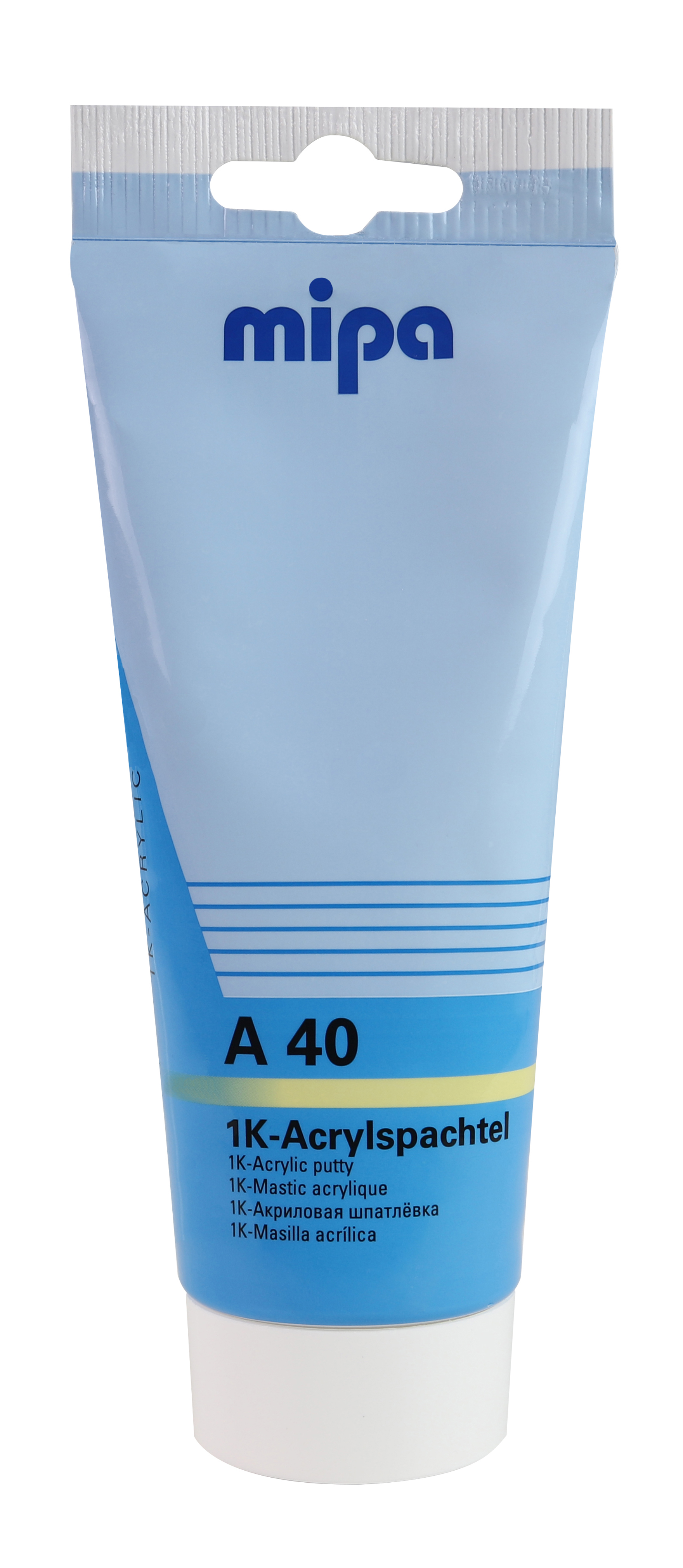 Mipa A 40 1K-Acrylspachtel, Einzeltube 250 g
