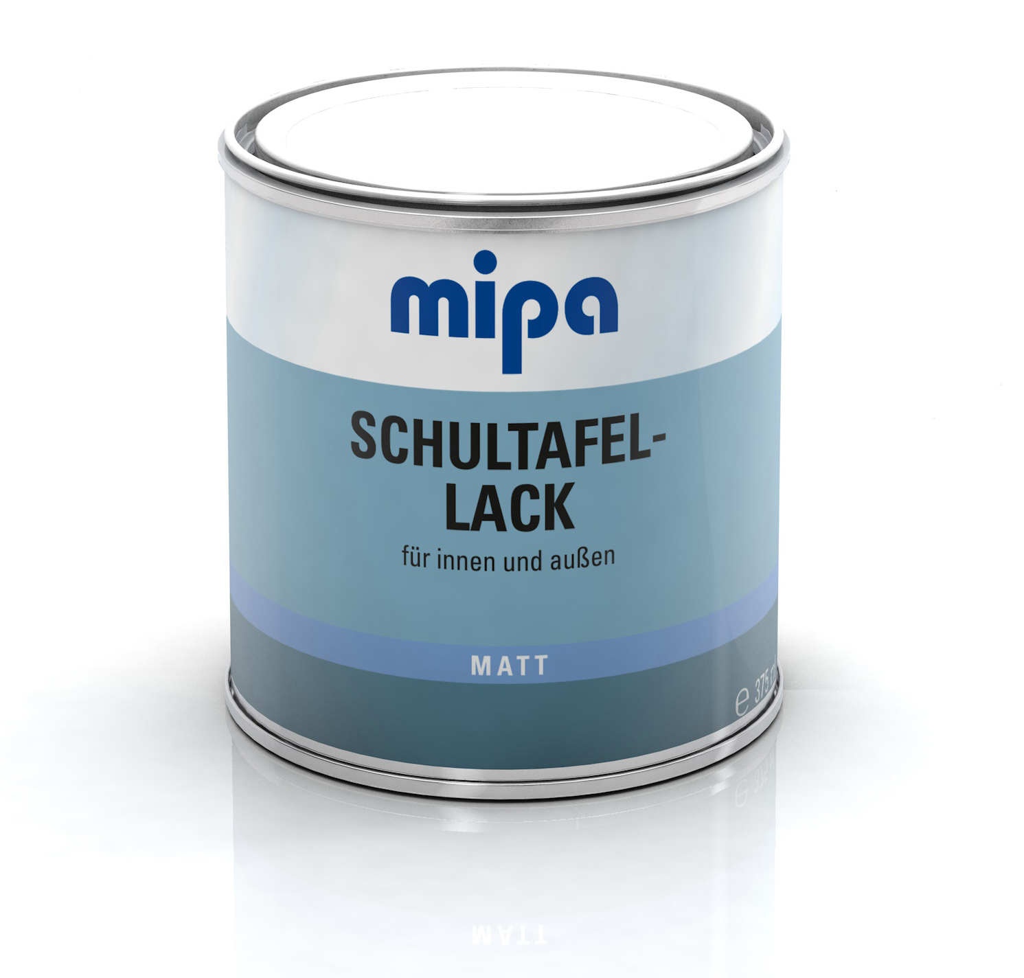 Mipa Schultafellack 375 ml, schwarz matt