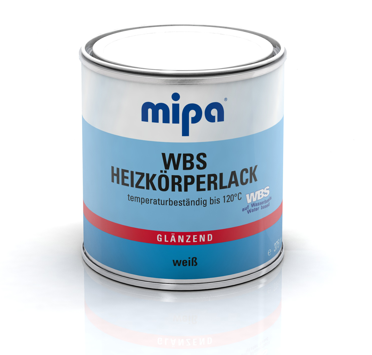 Mipa WBS Heizkörperlack 375 ml, weiß