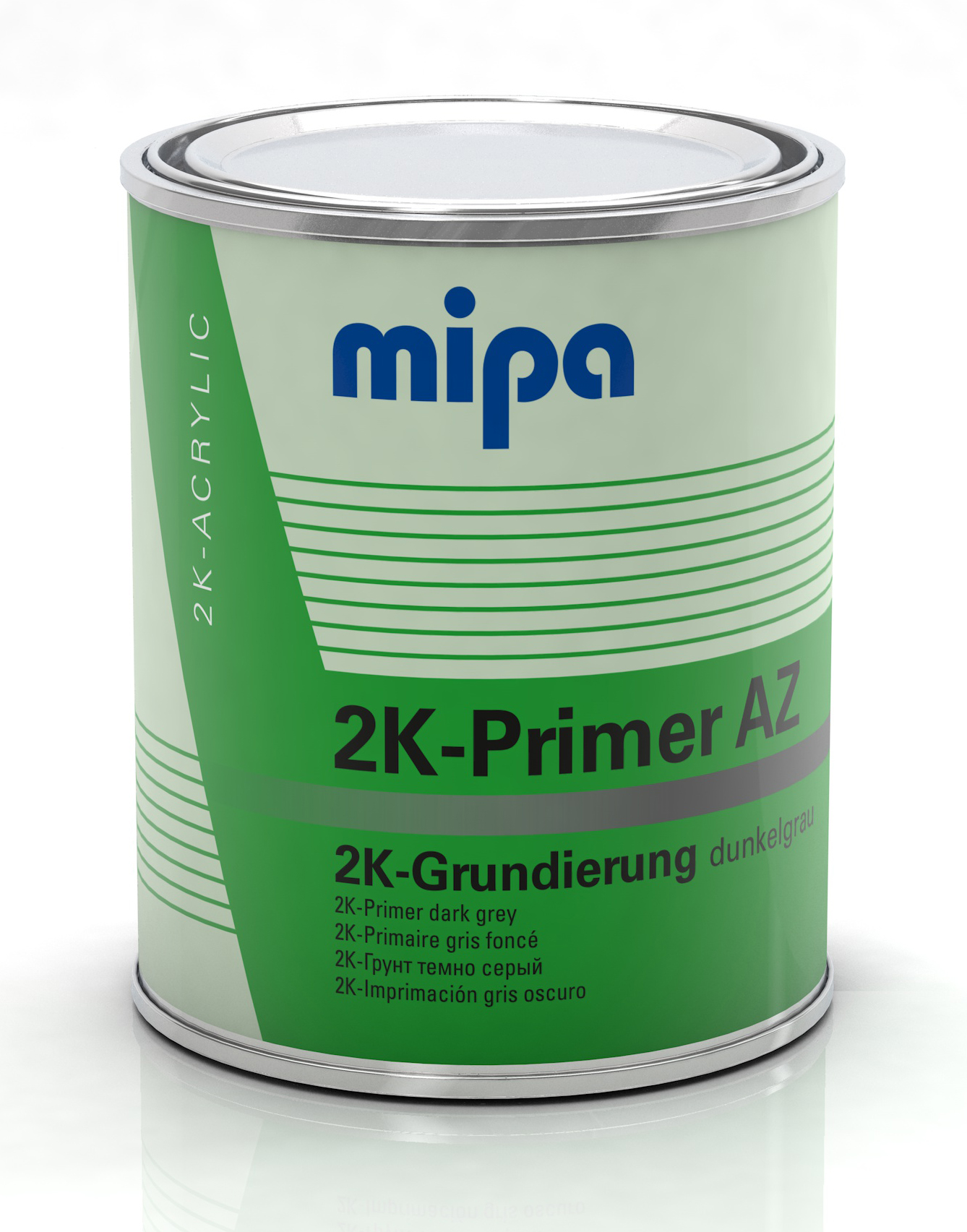 Mipa 2K-Primer AZ dunkelgrau, 1 Liter
