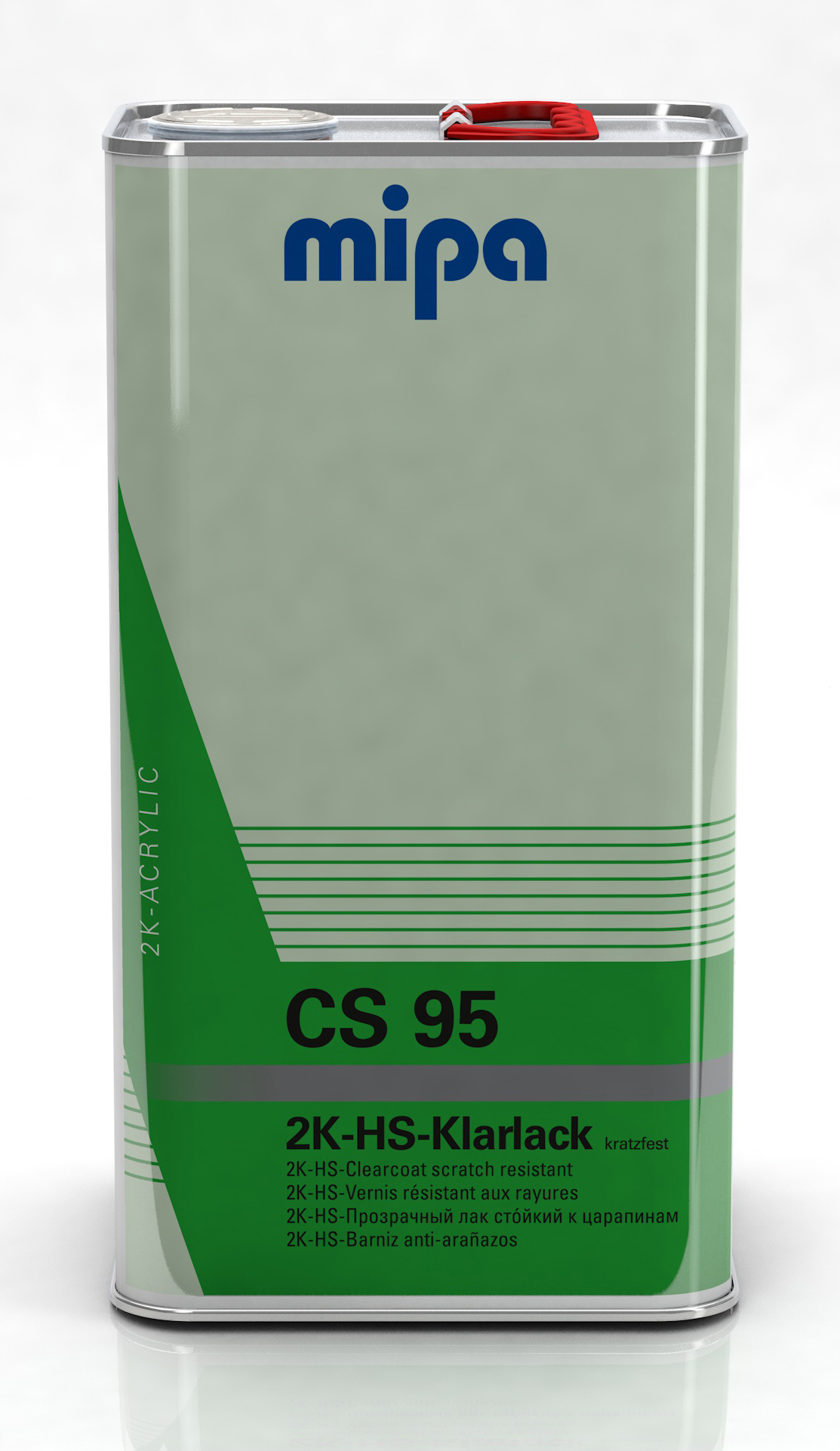 Mipa 2K-HS-Klarlack CS 95 - 1 Liter, kratzfest