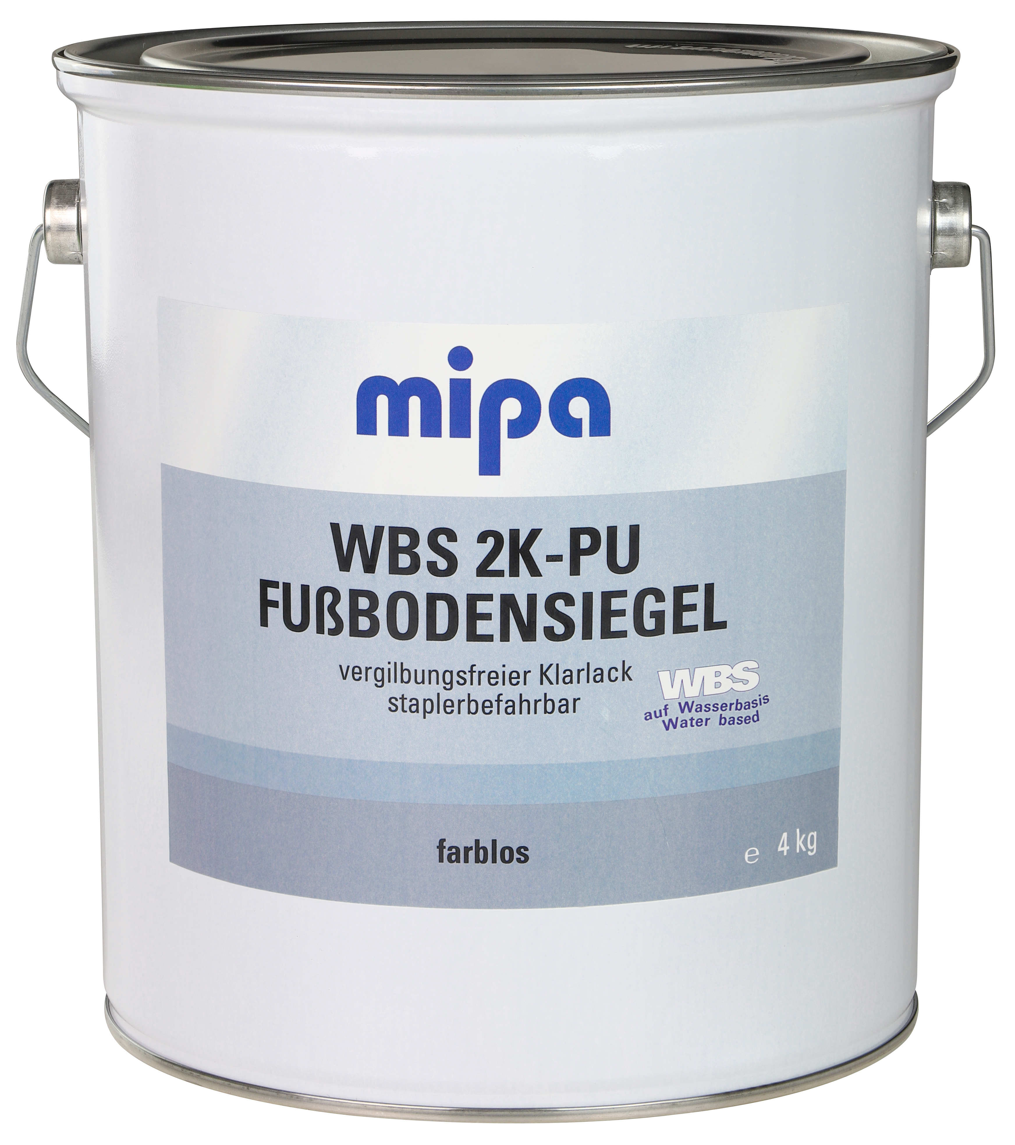 Mipa WBS 2K-PU Fußbodensiegel, Klarlack MV 4:1 5 kg inkl. Härter