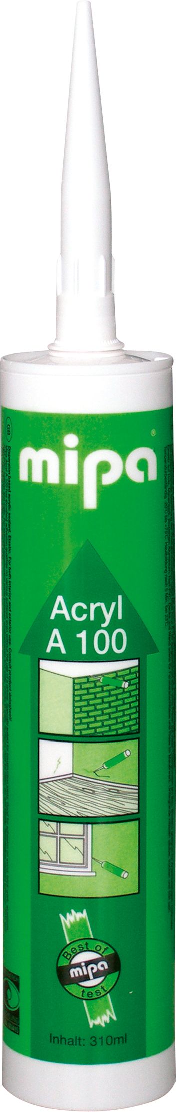 Mipa Acryl A 100 weiß 310 ml