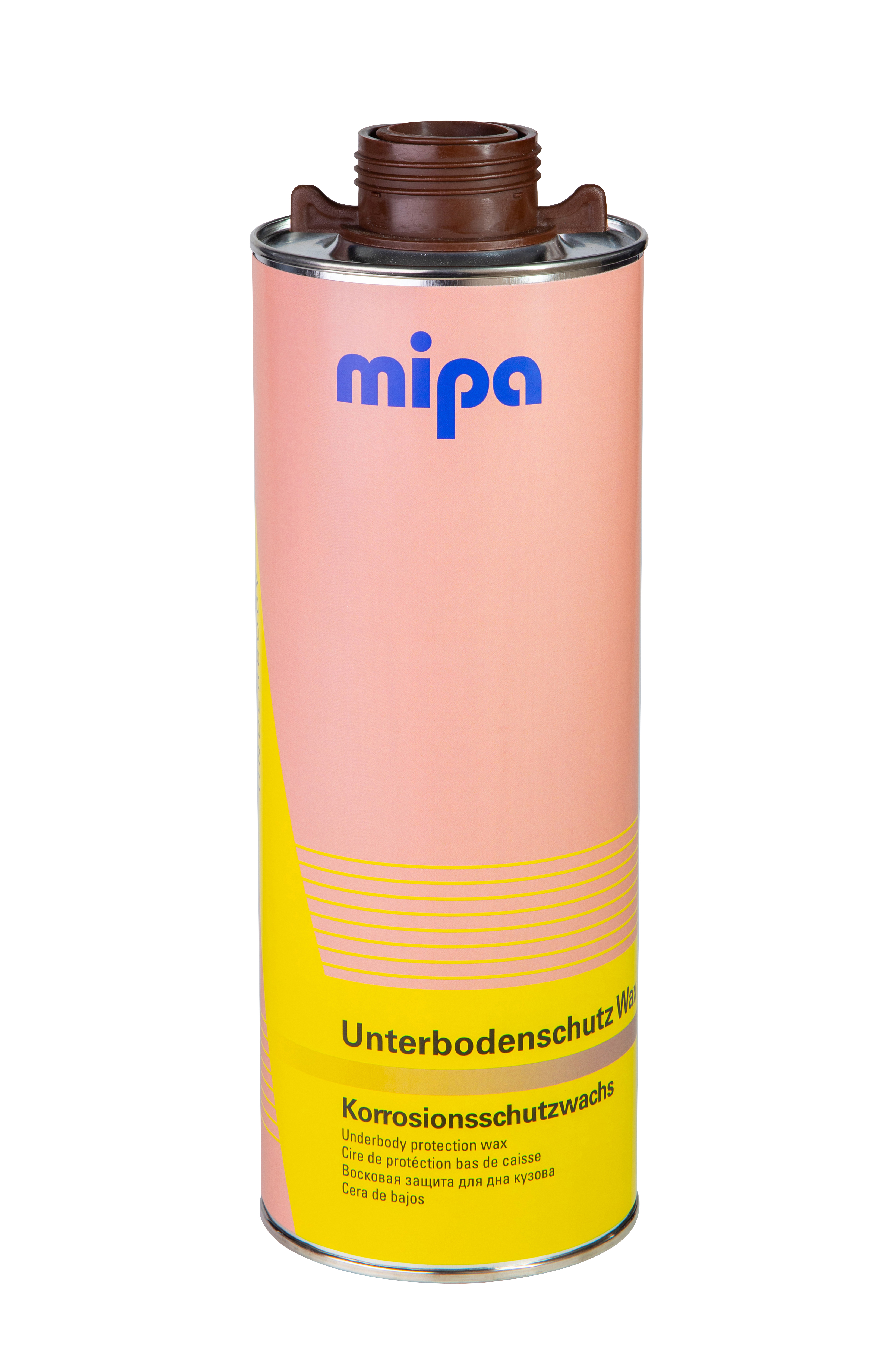 Mipa Unterbodenschutz Wax - 1 Liter, Spritzware braun-transparent